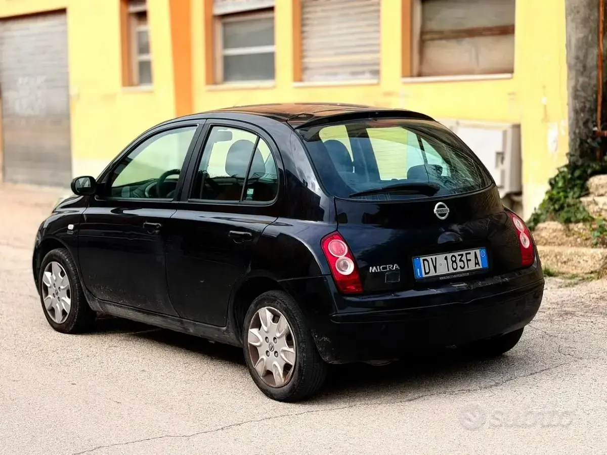 Usata Nissan Micra 80 CV (58 kW) 2009 Nero Berlina