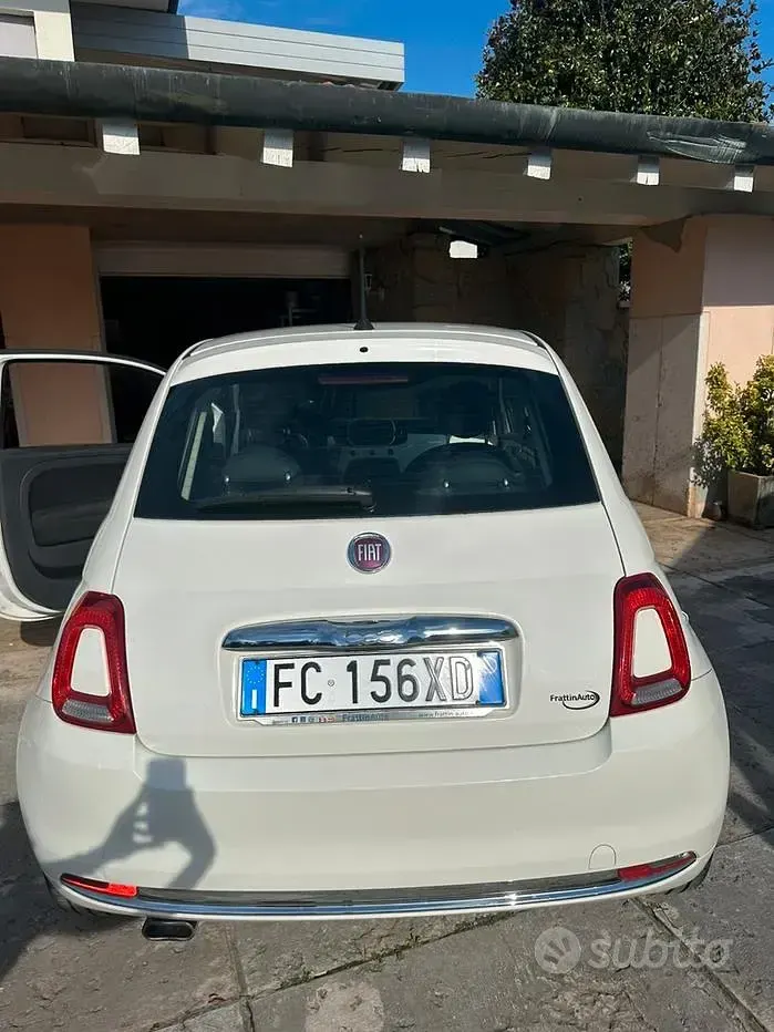 Usata Fiat 500 69 CV (50 kW) 2016 Bianco Berlina