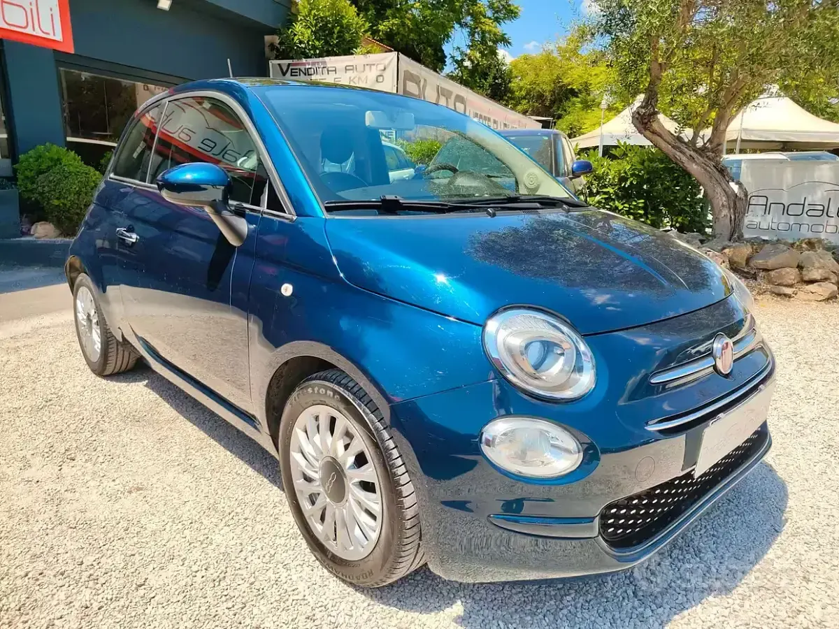 Usata Fiat 500 Lounge 69 CV (50 kW) 2017 Blu Berlina