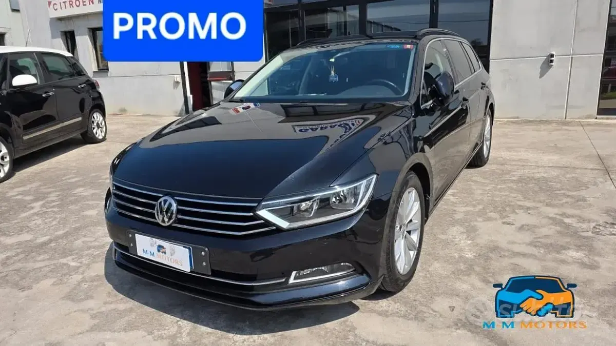 Usata VW Passat Business 150 CV (110 kW) 2019 Nero Station wagon