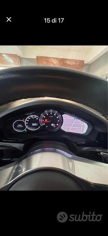 Usata Porsche Cayenne Turbo 441 CV (324 kW) 2018 Blu SUV