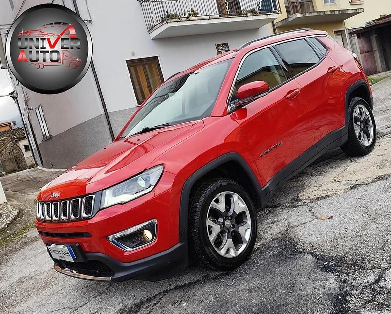 Usata Jeep Compass Limited 140 CV (102 kW) 2019 Rosso SUV
