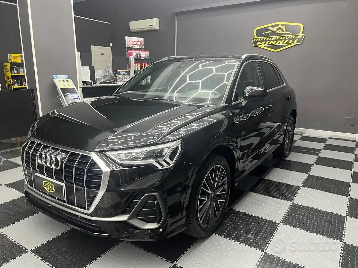 Usata Audi Q3 S-Line 150 CV (110 kW) 2019 Nero SUV