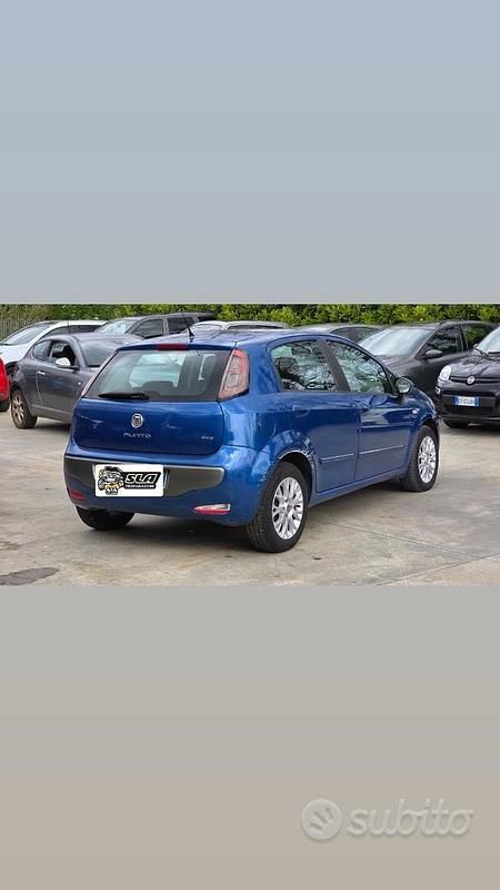 Usata Fiat Punto Evo 75 CV (55 kW) 2010 Blu Utilitaria