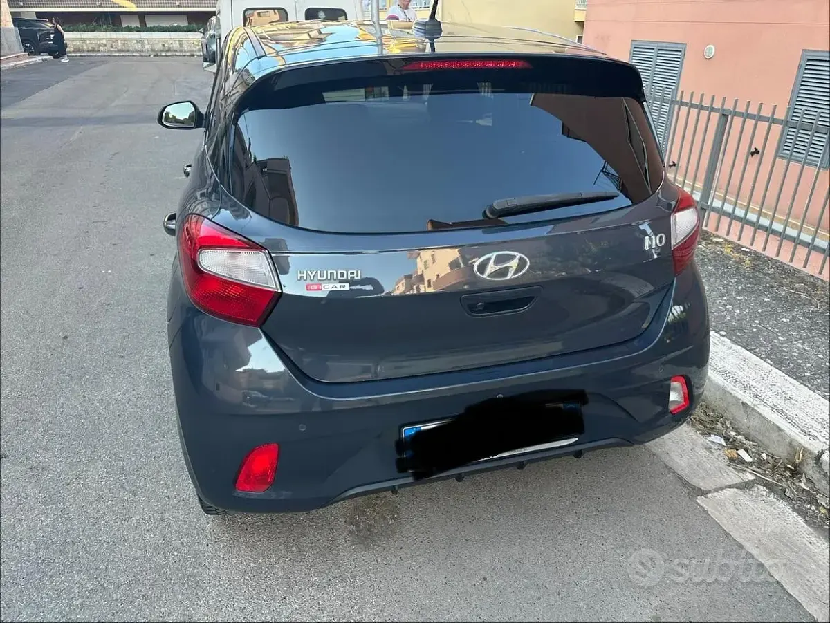 Usata Hyundai i10 Prime 67 CV (49 kW) 2022 Grigio Utilitaria