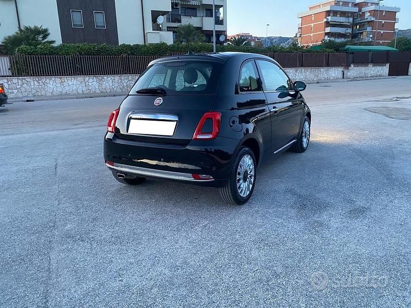 Usata Fiat 500 Lounge 95 CV (69 kW) 2017 Nero Berlina