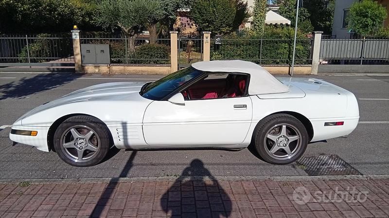 Usata Corvette C4 243 CV (178 kW) 1991 Bianco Cabrio