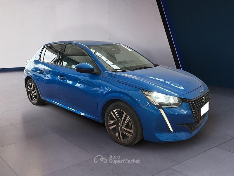 Usata Peugeot 208 GT-line 101 CV (74 kW) 2020 Blu/azzurro Utilitaria