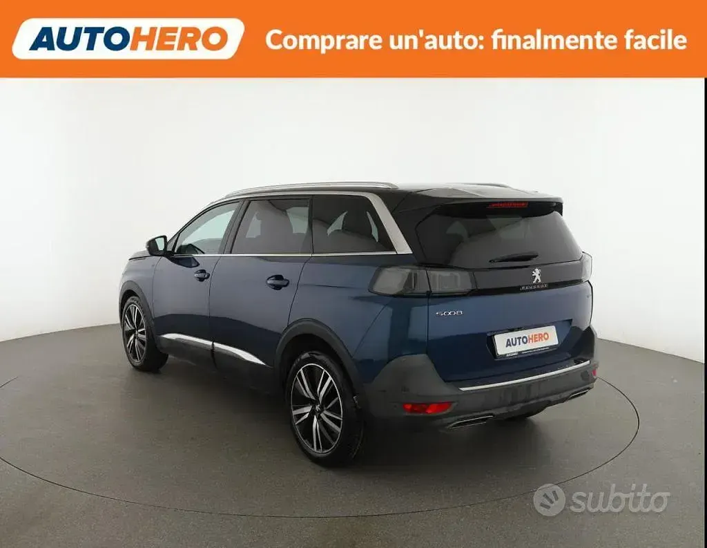 Usata Peugeot 5008 GT 131 CV (96 kW) 2020 Blu SUV