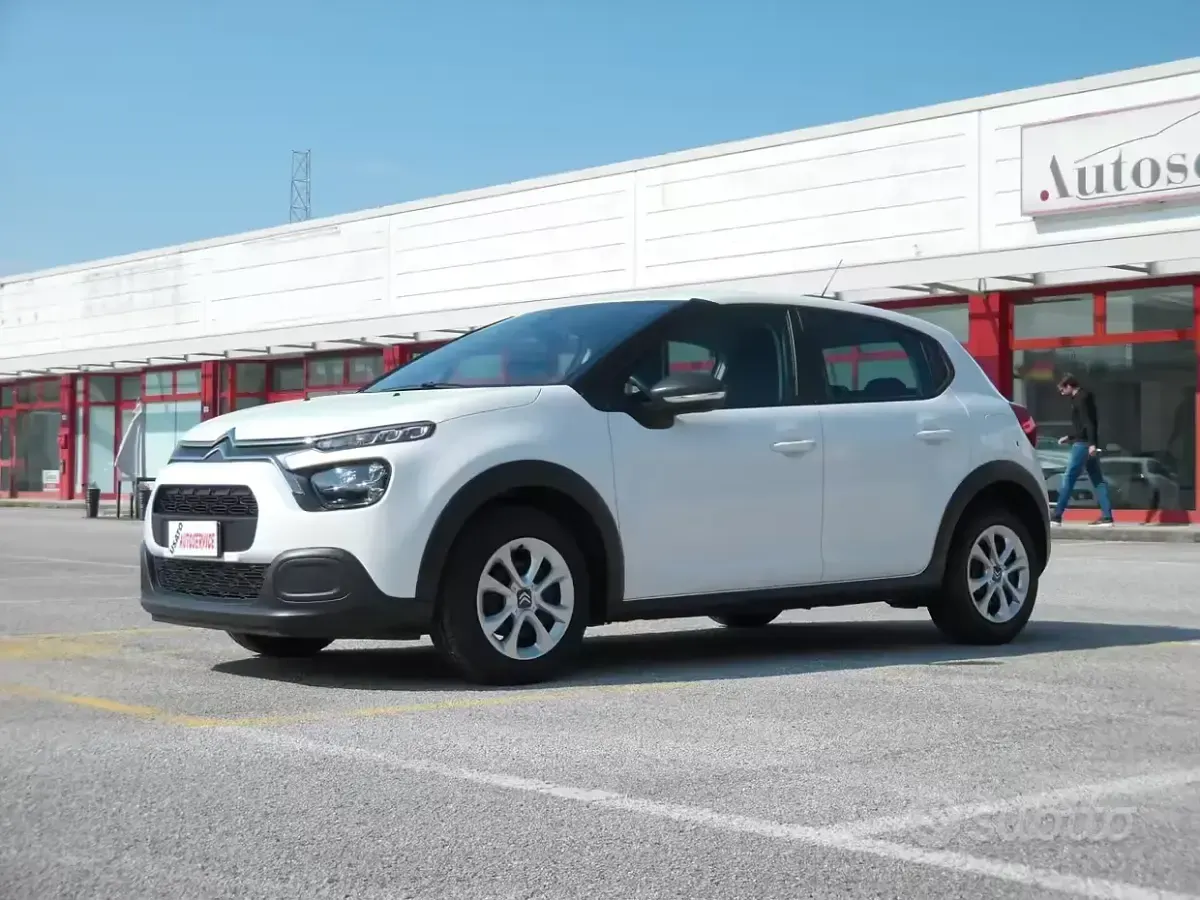 Usata Citroën C3 Feel 83 CV (61 kW) 2021 Bianco Utilitaria
