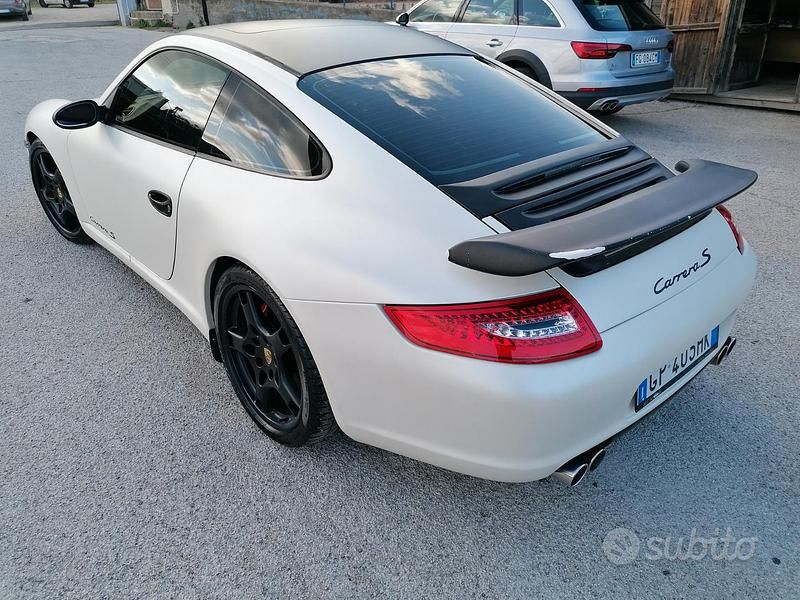 Usata Porsche 911 355 CV (261 kW) 2008 Bianco Coupé