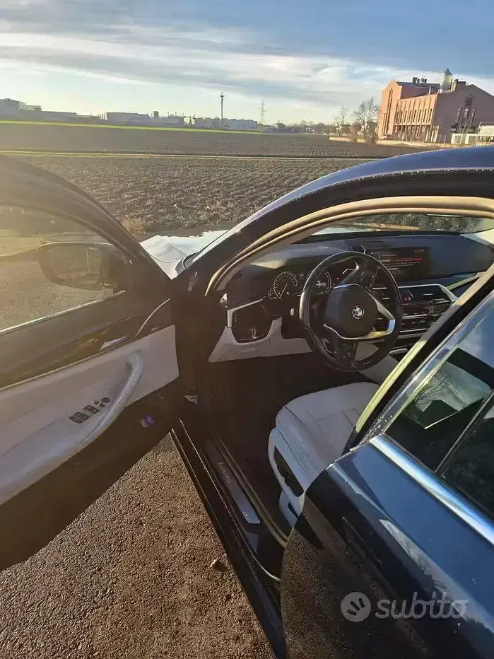 Usata BMW 520 190 CV (139 kW) 2018 Blu Berlina