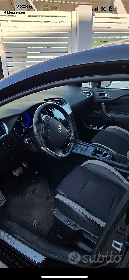 Usata DS Automobiles DS4 114 CV (83 kW) 2014 Nero Berlina