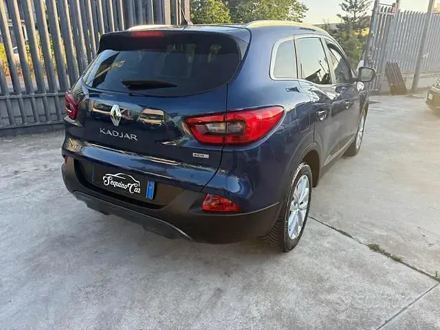 Usata Renault Kadjar 110 CV (80 kW) 2017 Blu SUV