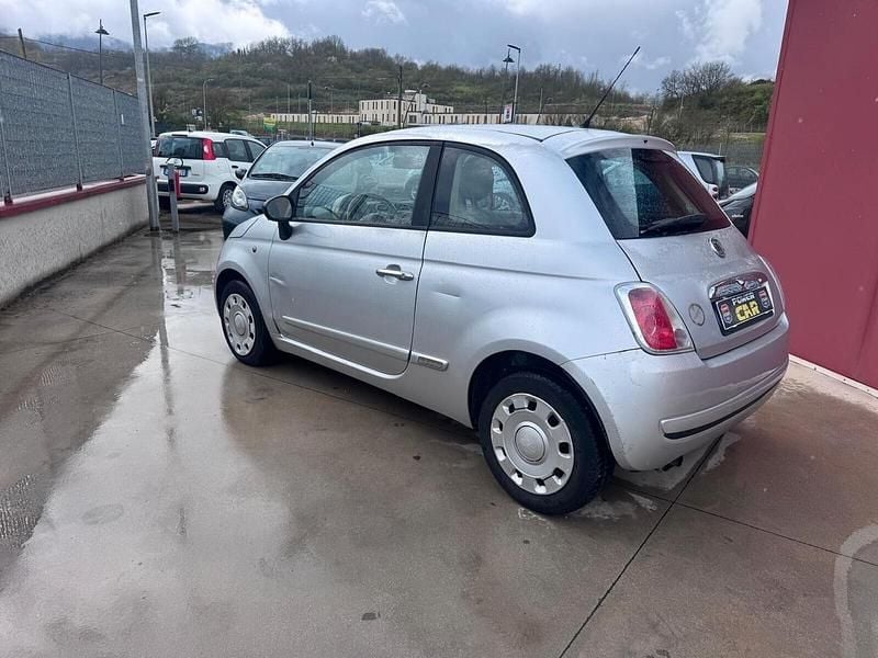 Usata Fiat 500 Lounge 75 CV (55 kW) 2009 Argento Cabrio