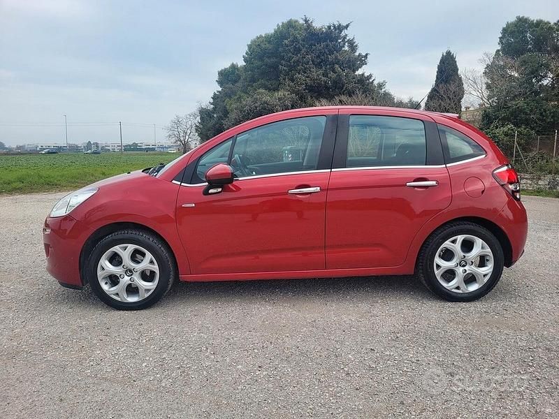 Usata Citroën C3 Exclusive 82 CV (60 kW) 2014 Rosso Berlina
