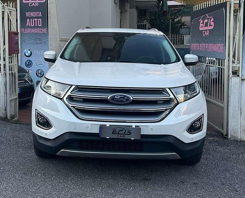 Usata Ford Edge Titanium S 209 CV (153 kW) 2017 Bianco SUV