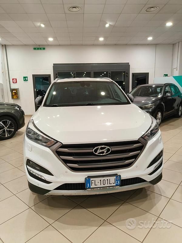 Usata Hyundai Tucson Edition 116 CV (85 kW) 2017 Bianco SUV
