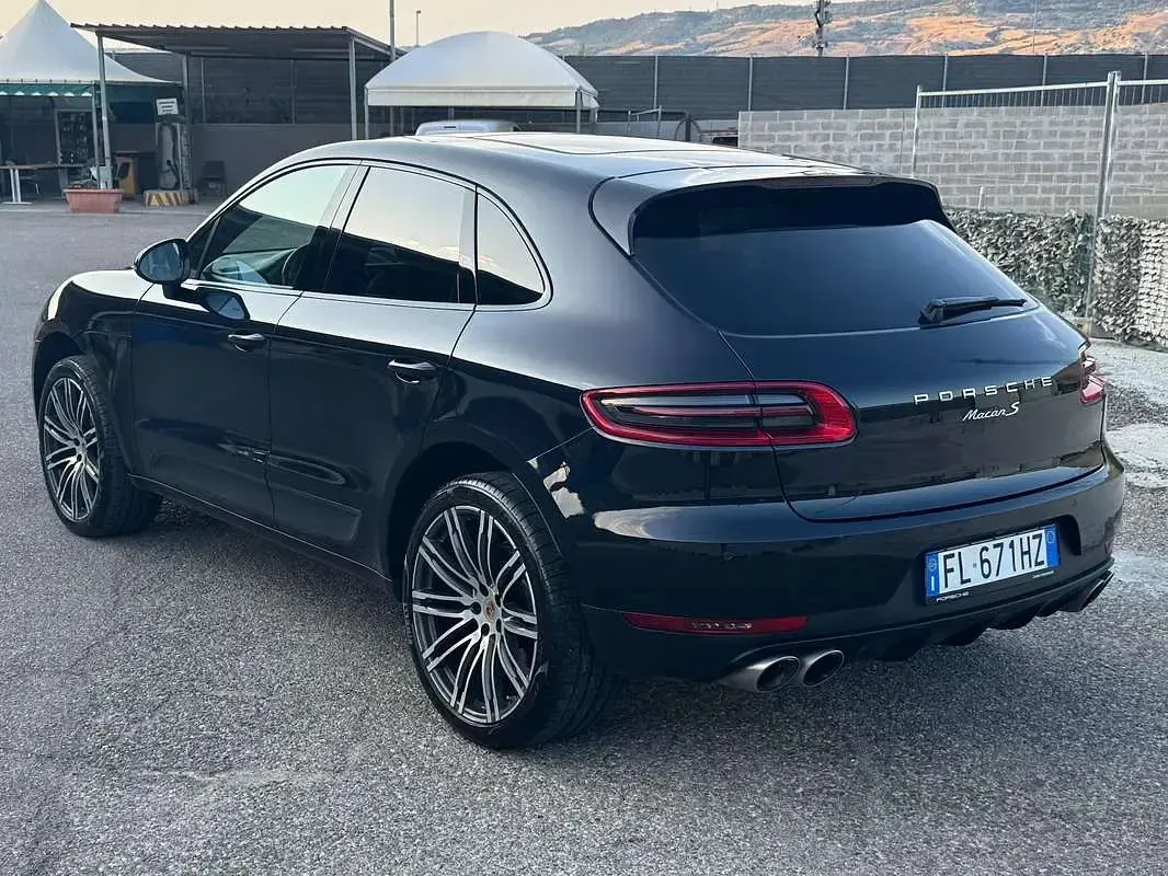 Usata Porsche Macan 250 CV (183 kW) 2018 Nero SUV