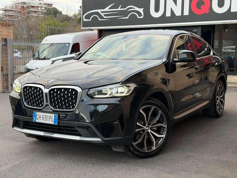 Usata BMW X4 Sport Line 190 CV (139 kW) 2022 Nero SUV