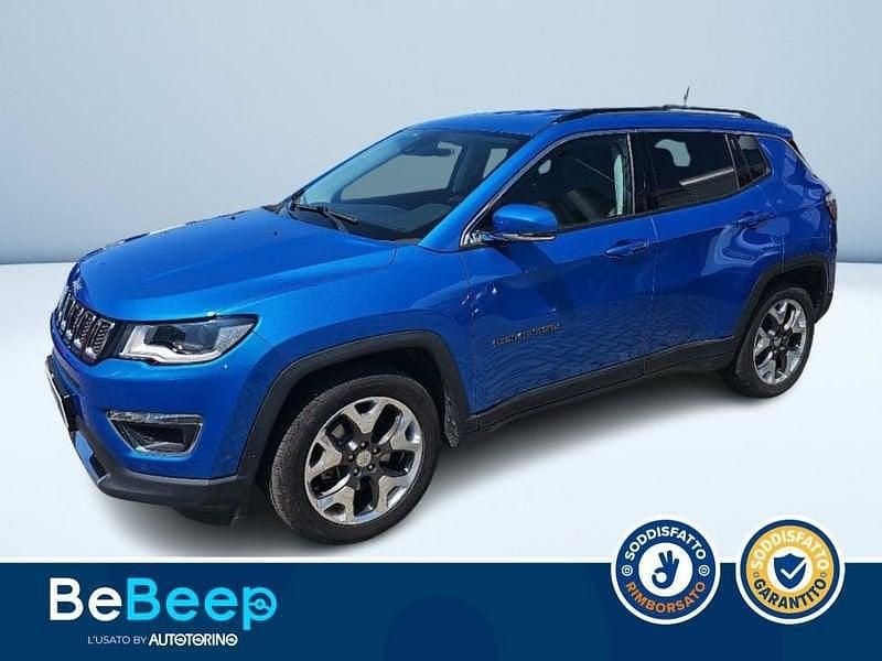 Azzurro metallizzato Usata 2019 Jeep Compass Limited SUV | 15.500 € (Ottimo prezzo) - Immagine 1/3