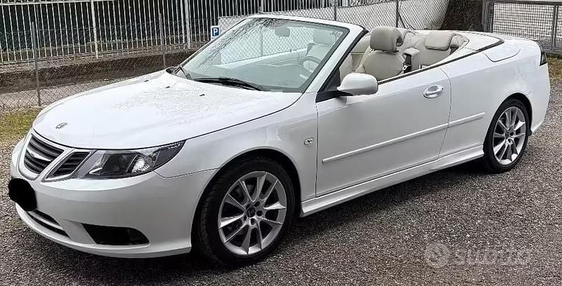 Usata Saab 9-3 Cabriolet 160 CV (117 kW) 2011 Bianco Cabrio