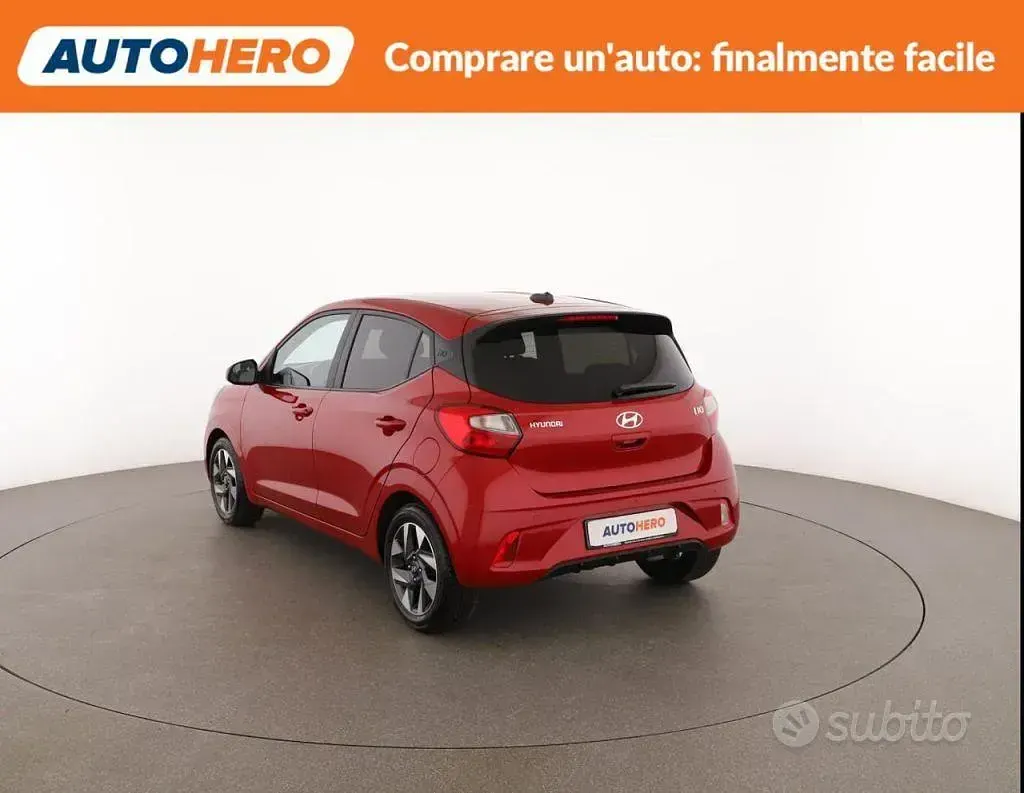 Usata Hyundai i10 63 CV (46 kW) 2025 Rosso Utilitaria