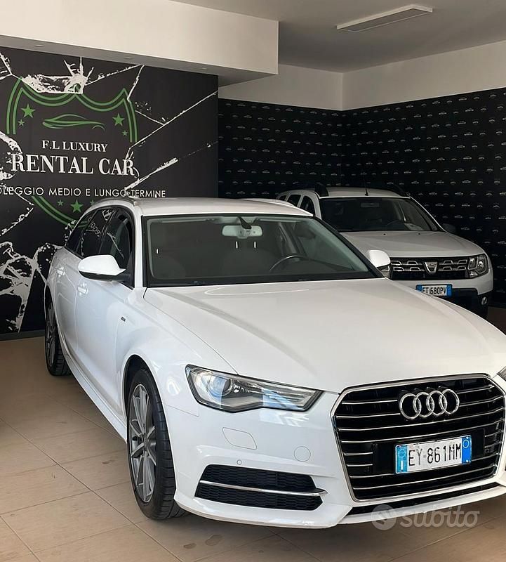 Bianco Usata 2015 Audi A6 S-Line Station wagon | 18.499 € (Cara) - Immagine 1/4