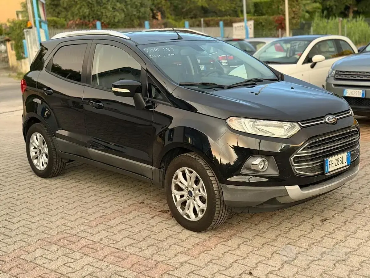 Usata Ford Ecosport Business Edition 95 CV (69 kW) 2016 Nero SUV