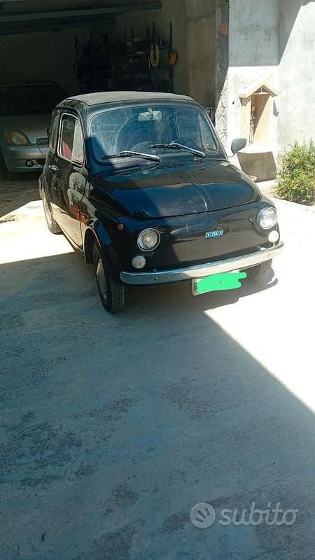 Usata Fiat 500 1960 Blu Utilitaria