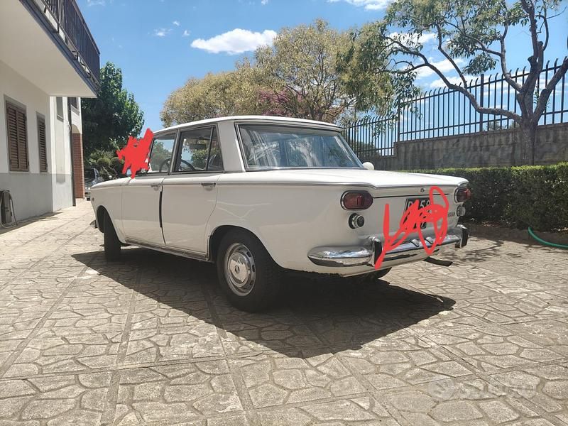 Usata Fiat 1500 1960 Bianco Berlina
