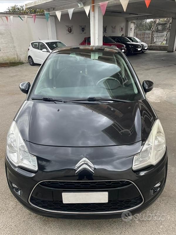 Usata Citroën C3 Exclusive 60 CV (44 kW) 2012 Nero Berlina