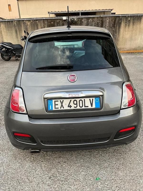 Usata Fiat 500S 95 CV (69 kW) 2014 Grigio Utilitaria