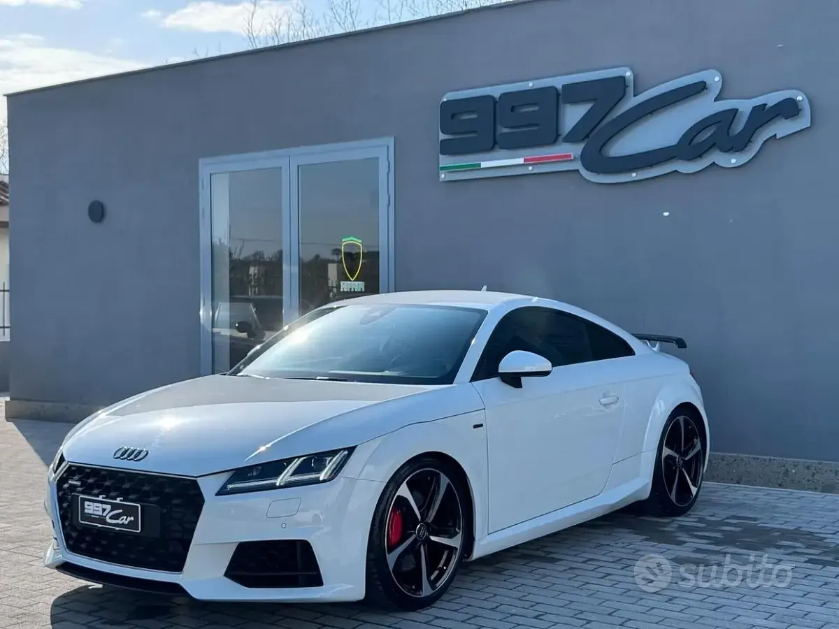 Occasion Audi TT S-Line 245 ch (180 kW) 2019 Blanc Coupé