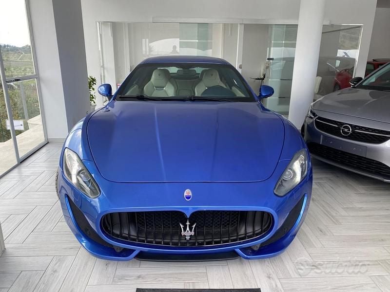 Usata Maserati Granturismo 460 CV (338 kW) 2014 Blu Coupé