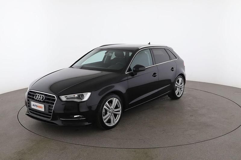 Usata Audi A3 Ambition 110 CV (80 kW) 2015 Nero Berlina