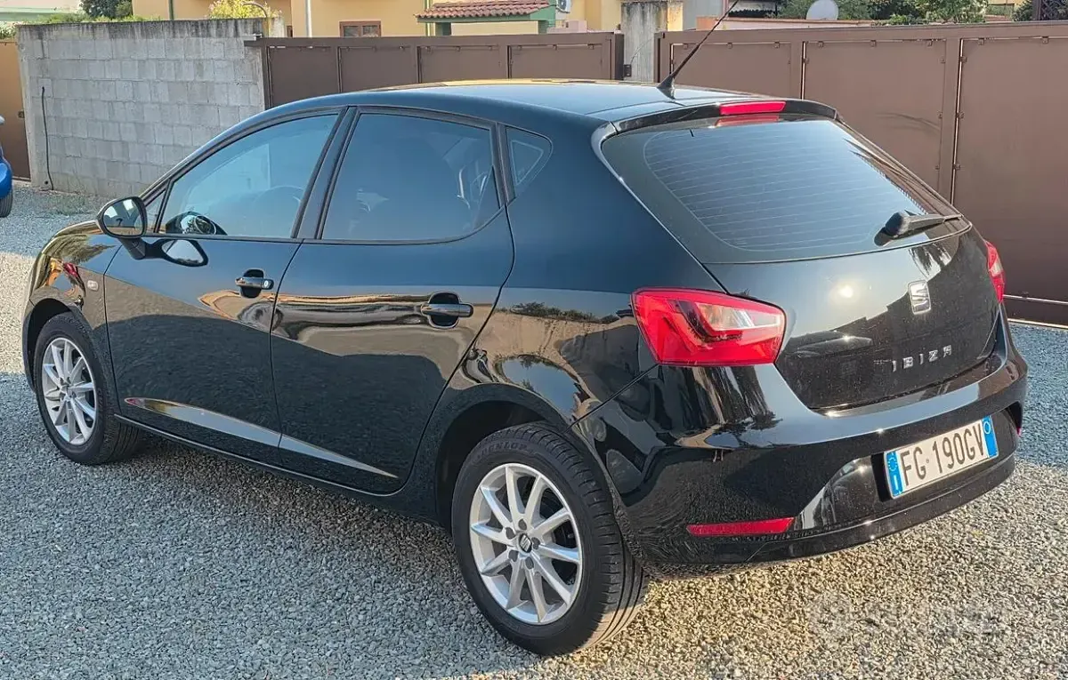Usata Seat Ibiza Style 90 CV (66 kW) 2016 Nero Berlina