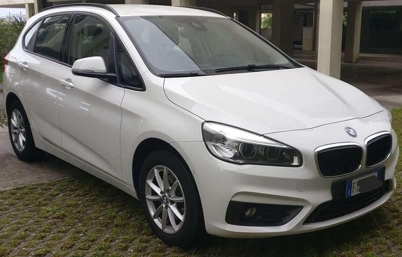 Usata BMW 218 Active Tourer 150 CV (110 kW) 2018 Bianco Monovolume