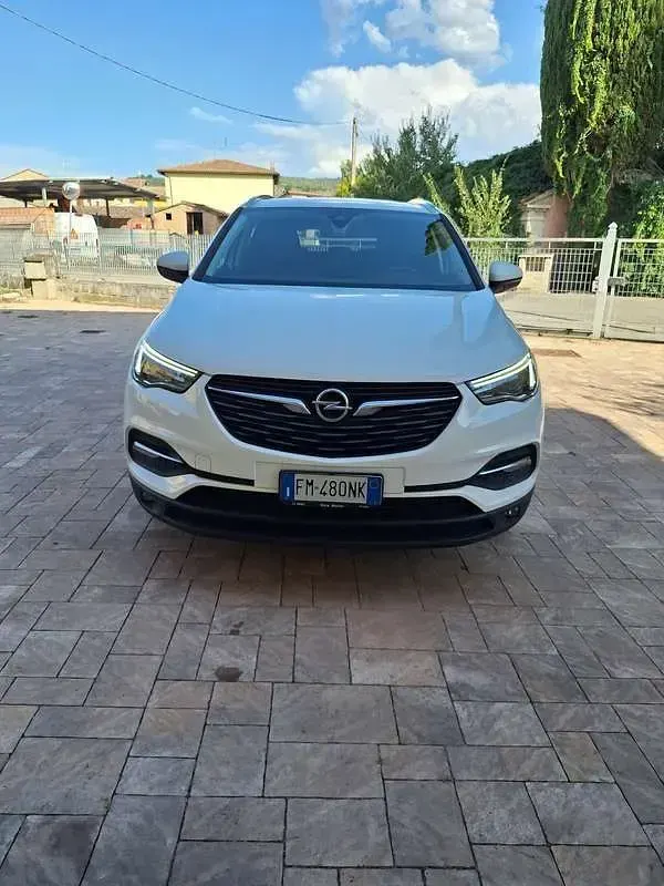 Usata Opel Grandland X S 120 CV (88 kW) 2018 Bianco SUV