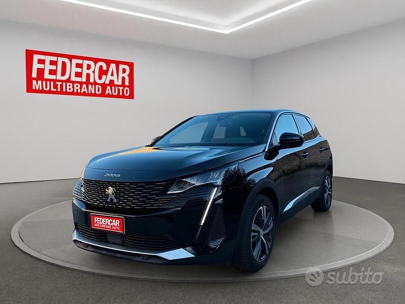 Usata Peugeot 3008 Allure 131 CV (96 kW) 2022 Nero SUV