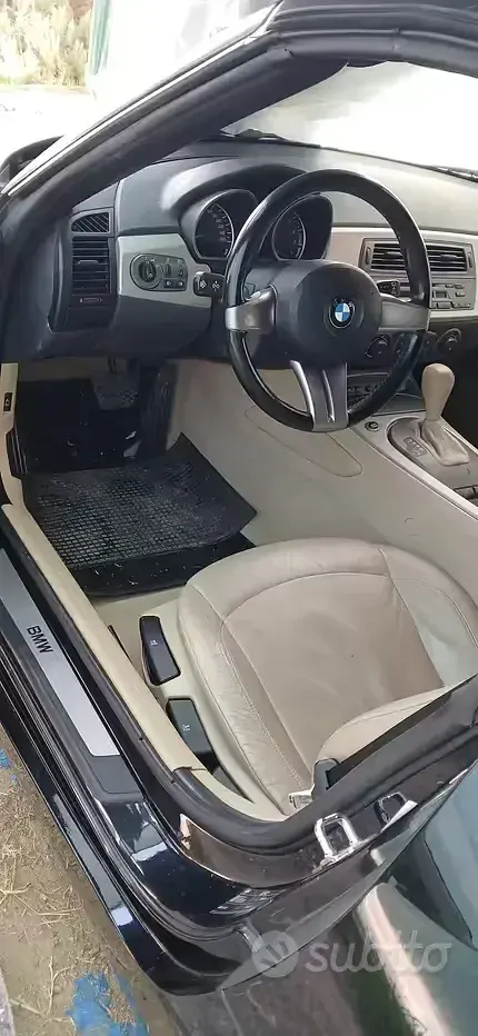 Usata BMW Z4 192 CV (141 kW) 2003 Nero Cabrio