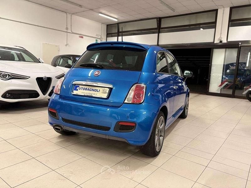 Usata Fiat 500 S 105 CV (77 kW) 2015 Blu Berlina