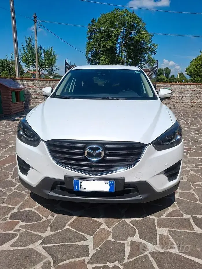 Usata Mazda CX-5 150 CV (110 kW) 2016 Bianco SUV