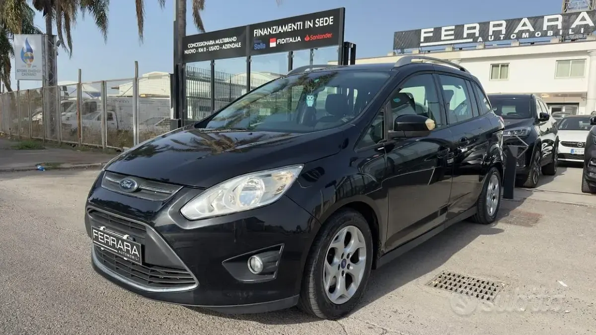 Usata Ford C-MAX Titanium 110 CV (80 kW) 2010 Nero Monovolume