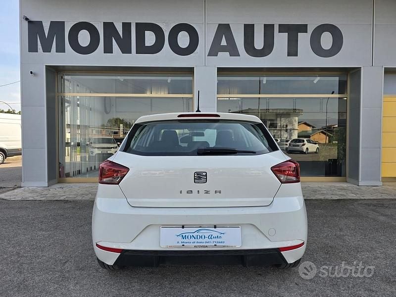 Usata Seat Ibiza FR 115 CV (84 kW) 2018 Bianco Utilitaria