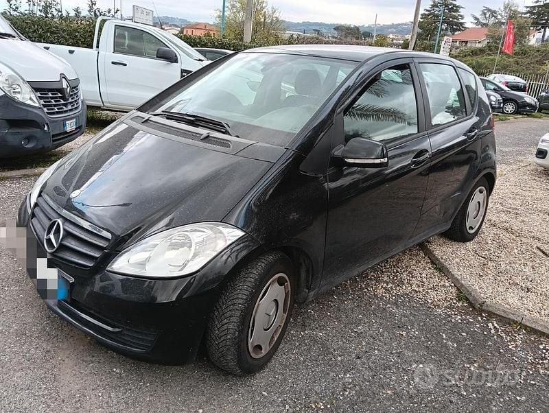 Usata Mercedes A180 Elegance 108 CV (79 kW) 2008 Nero Berlina