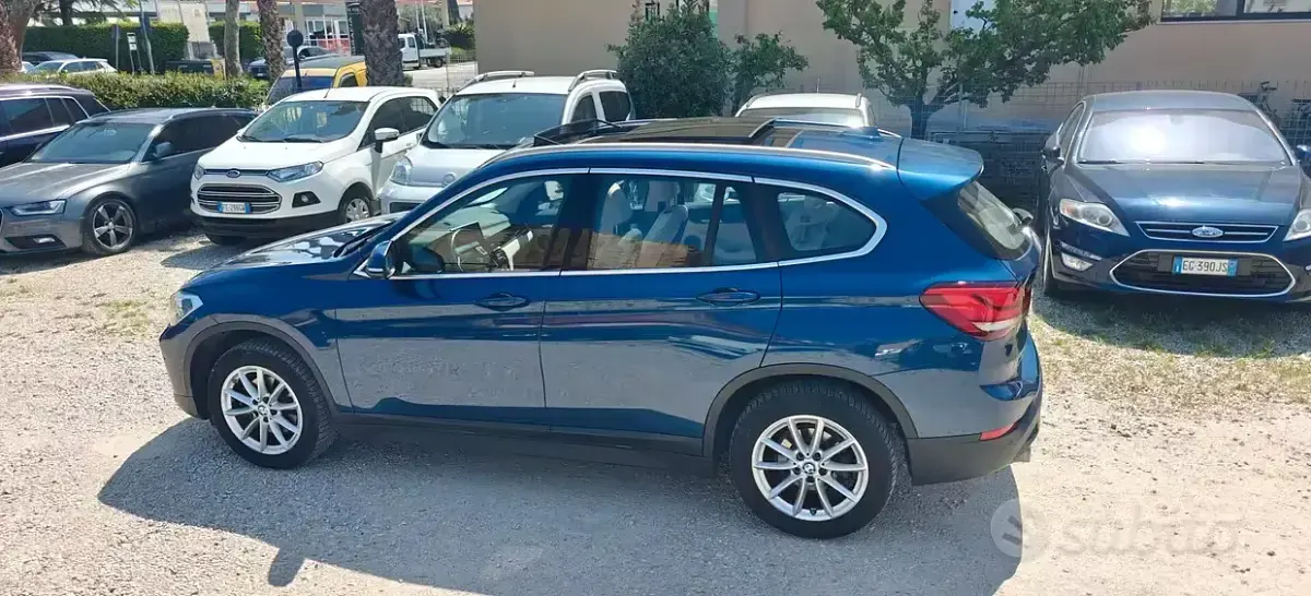 Usata BMW X1 xLine 150 CV (110 kW) 2021 Blu SUV