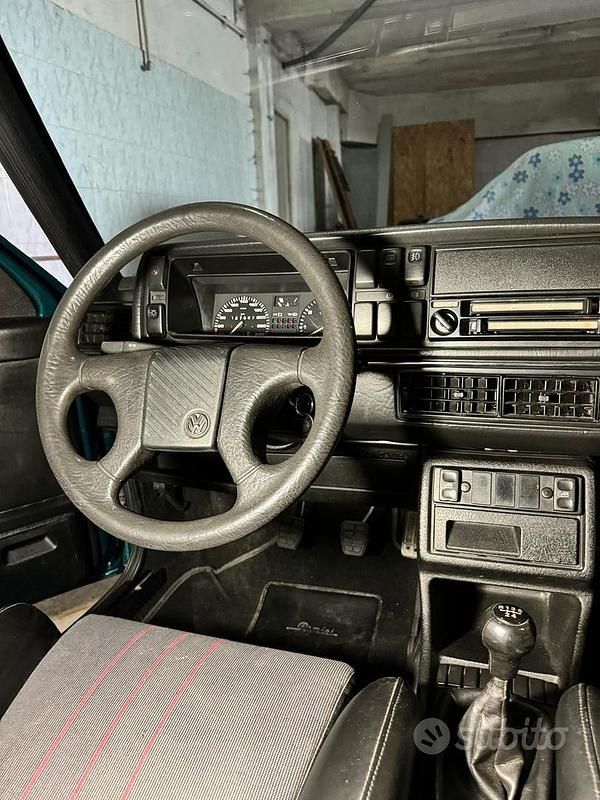 Usata VW Golf II 1989 Verde Utilitaria