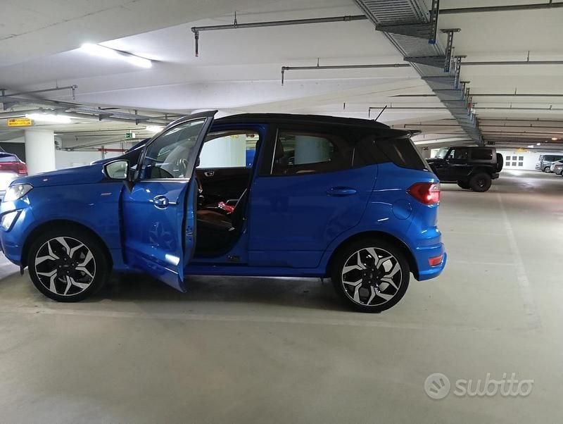 Usata Ford Ecosport ST-Line 125 CV (91 kW) 2022 Blu SUV