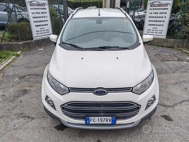 Usata Ford Ecosport Titanium S 125 CV (91 kW) 2016 Bianco SUV